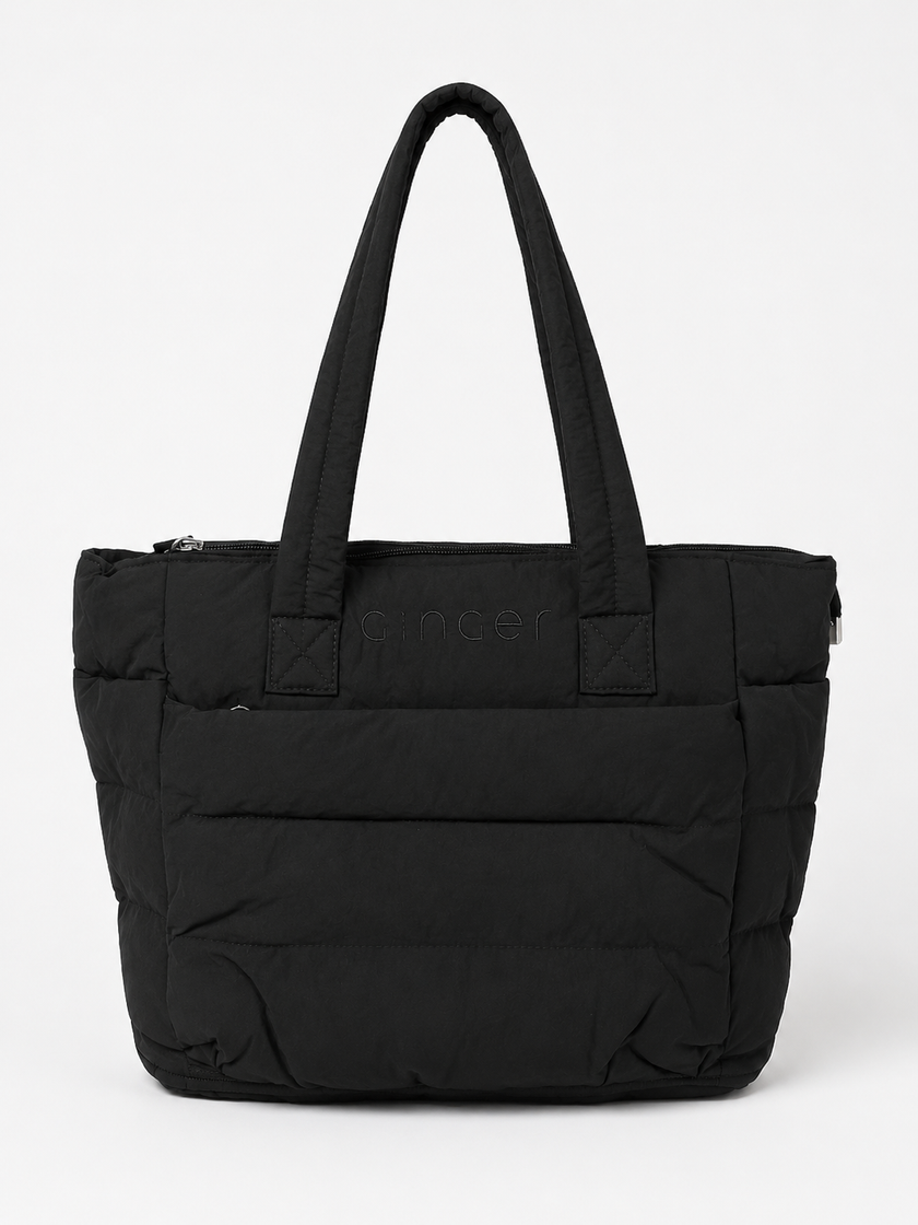 Ginger Puffer Tote Bag