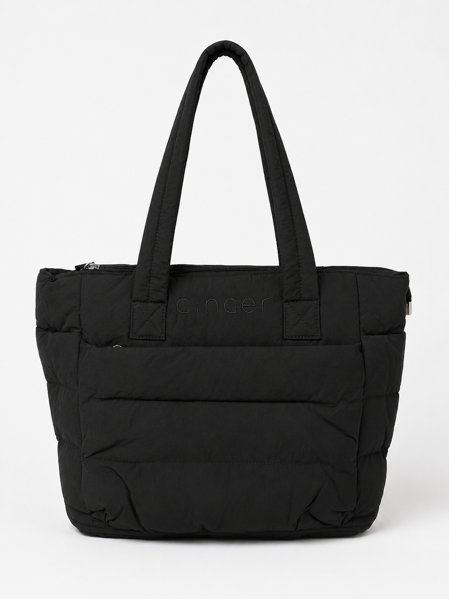 Ginger Puffer Tote Bag