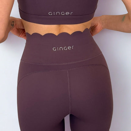 Ginger High-Waist Leggings Lilly Purple